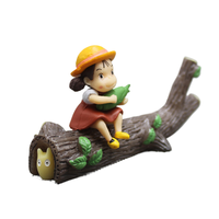 Bonne qualité Sanhe's New Fish Tank Accessoires Green Leafy Boughs Miniature Paysage Jardinage Bois Mort Animation Voiture Décoration B