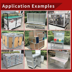 中国製 2020年 工業用アルミフレーム材 V溝 Tトラック アルミ押出形材 - Product Image 4