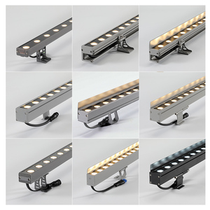 ไฟวอลวอชเชอร์ LED อลูมิเนียมอัลลอยด์ กันน้ำ IP65 แสงขาว 5000K 120lm/W สำหรับตกแต่งผนังอาคาร รองรับระบบหรี่ไฟ - Product Image 4
