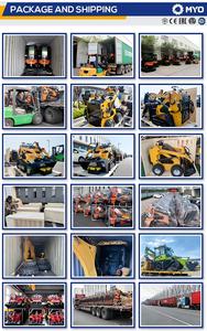 Minicargadora MYO V1000 con Motor Kubota, Capacidad <span class=keywords><strong>de</strong></span> Elevación <span class=keywords><strong>de</strong></span> 450 kg, Uso Comercial, Jardín Pequeño, Alta Calidad - Product Image 4