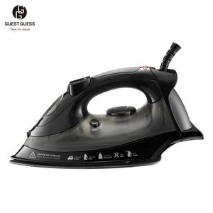 GUEST GUESS 1600W Hotel Ropa eléctrica Plancha de vapor Suela antiadherente con tanque de agua de 200ML Venta caliente para uso doméstico - Product Image 1