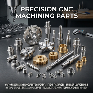 Mecanizado CNC de Acero Inoxidable 316, Piezas de Repuesto Personalizadas, Mecanizado CNC de 5 Ejes para Equipos de Procesamiento de Alimentos, Precisión OEM de ±0.01mm - Product Image 1