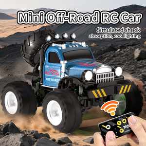 Intelligentes Programmierbares 4-Kanal RC Metall 1:64 Maßstab Hochgeschwindigkeits-Elektroauto-Spielzeug mit Automatischer Rückkehr & Hindernisvermeidung - Product Image 2