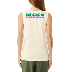Produttori <span class=keywords><strong>di</strong></span> abbigliamento logo personalizzato del proprio marchio canotte da <span class=keywords><strong>donna</strong></span> Basic Plain Blank canottiere multicolore <span class=keywords><strong>donna</strong></span> - Product Image 3