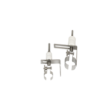 Pince de fixation métallique sur mesure avec isolateur en céramique pour support de tube chauffant infrarouge en quartz