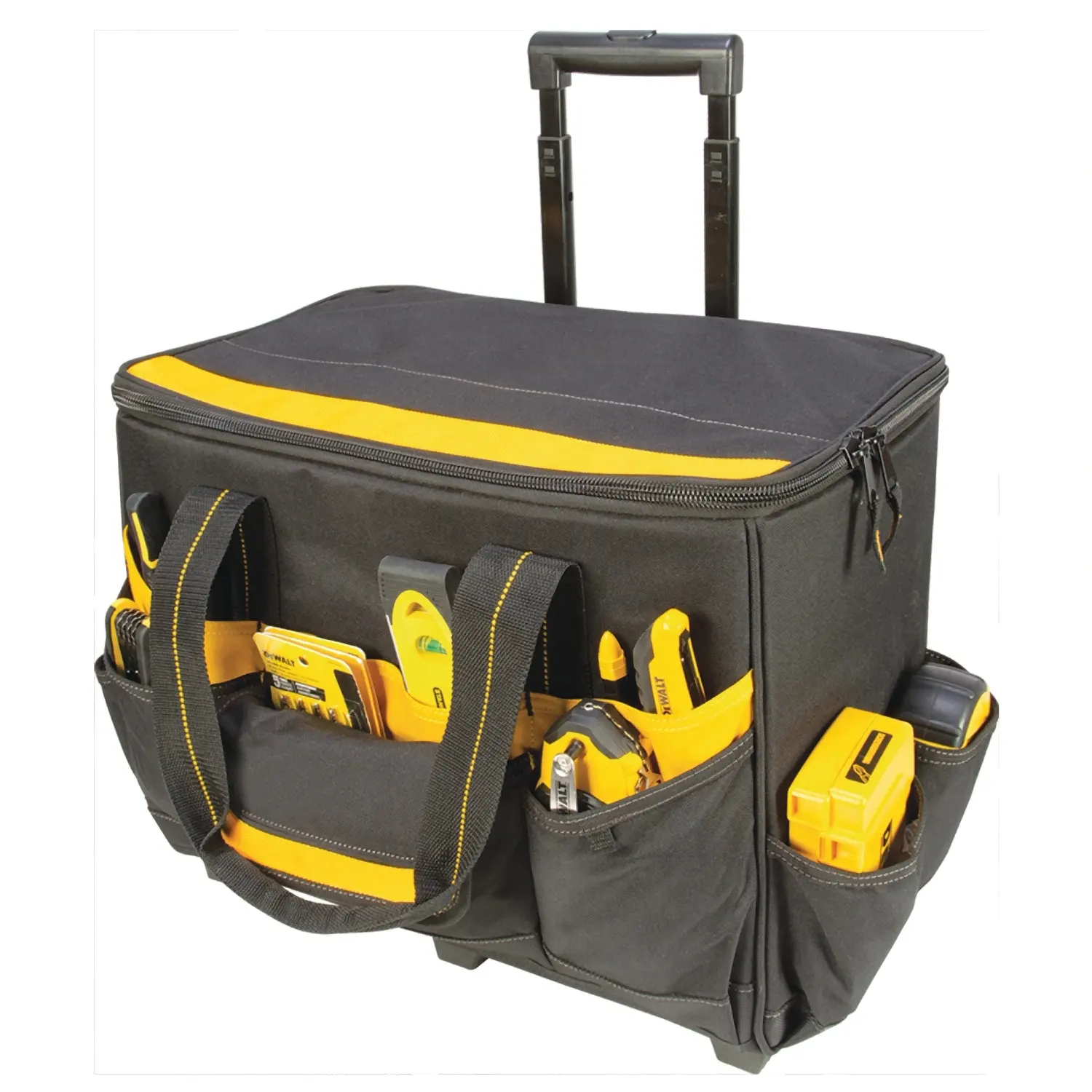 UWELD 17 "مخصص حمل حقيبة أدوات المنظم عجلات عربة سعة كبيرة المتداول أداة حقيبة التخزين