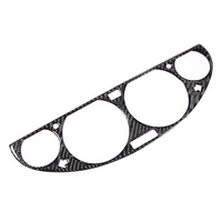 Couverture de console centrale en fibre de carbone pour BMW E46 M3 98-05