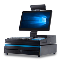 Tableta POS Licon de 15.6 Pulgadas, Caja Registradora Todo en Uno, Intel I3, Memoria de 4GB/8GB, Impresora Térmica Integrada de 58 mm, POS Gratis