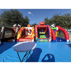 Giochi Gonfiabili da Carnevale Economici di Fabbrica: Calcio/Baseball/Golf/Basket/Lancio dell'Ascia/Tiro al Bersaglio per Divertimento - Product Image 2