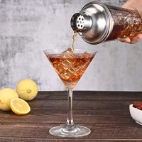 Juego de Jigger de Acero Inoxidable de Doble Extremo con Vaso Medidor de Recetas y Taza Medidora de Onzas para Coctelería, Bar en Casa