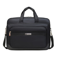 Business Messenger Men Women Shoulder Sleeve Nylon Waterproof Portable Multiple Fits 15.6 Handheld Laptop Briefcase Bag