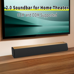 Mybestsound Barre de son Home Cinéma 40W ABS+Métal de Qualité Supérieure avec Télécommande sans Fil BT, ARC/OPT TV, Trois Égaliseurs pour Films et Musique - Product Image 2
