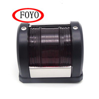 Lampe de signalisation rouge de navigation marine en plastique LED 12V Foyo pour bateau