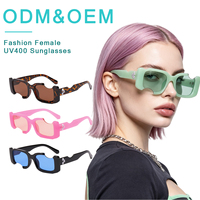 Lunettes de soleil tendance 2026 en PC, légères, durables, décoratives et originales, avec verres PC, monture de designer, pour activités de plein air, unisexe