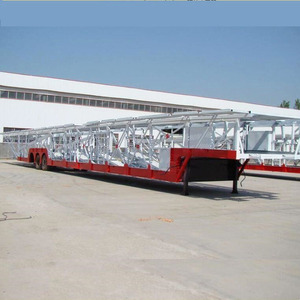 Transport de camions légers bon marché en Ouzbékistan, semi-<span class=keywords><strong>remorque</strong></span> porte-voitures 6 places 8 places - Product Image 3