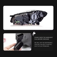 Feux de voiture pour W221 Lentille de projecteur de phare 2006-2009 S-Class Dynamic Signal Head Lamp S350 S400 LED Headlights Drl Automotive