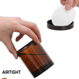 5g 10g 15g 20g 30g <strong>50g</strong> 100g Factory <strong>Candle</strong> Jar Luxury Amber Brown Bottle of Face Cream, and Face Cream Bottle with Cover - Product Image 4