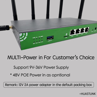 Router 5G MTK7621 4G 5G OpenWRT con Tarjeta SIM, WiFi 6 de 1800Mbps, 256MB de RAM, 16MB de Flash, Amplio Rango de Voltaje, Preinstalado Goldenorb
