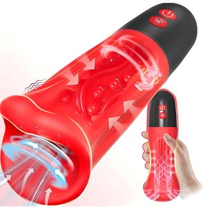 Nouveau Masturbateur Masculin à Grande <span class=keywords><strong>Bouche</strong></span> avec Ventouse, Vibrations Multi-fréquences et Fonction Retardante, Jouet Sexuel Adulte - Product Image 1