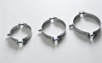 Collier de serrage pour poteau galvanisé à chaud en acier au carbone Q235 réglable à haute résistance pour tour de ligne de transmission