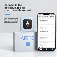 Enregistreur vocal en forme de stylo AI - Compatible ChatGPT - Convertisseur vocal-écrit USB 2.0 WAV - Modèle Q90A pour réunions d'affaires et usage scolaire