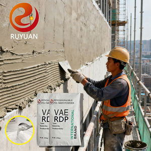 Adhesivo para Azulejos, Copolímero <span class=keywords><strong>de</strong></span> Dispersión Acrílica VAE, Polvo Polimérico Redispersable RDP, Copolímero MMA/BA, Polímero Redispersable RDP para Cemento - Product Image 1