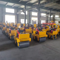 Machine de compactage industriel de 2.5 tonnes 3 tonnes 4 tonnes Mini rouleau d'asphalte vibrant pour le nivellement du parking