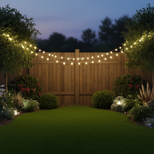 Guirlandes solaires 22M 200 LED IP44 étanches pour extérieur, Noël, jardin, cour, décoration suspendue - Product Image 2