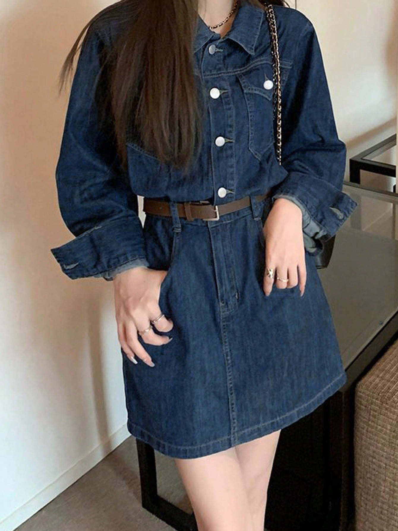 white christmas dresses Women's Denim Strapless Dress main image 0