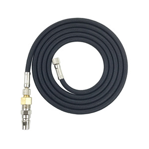 Tuyau adaptateur pour aérographe, 180 cm, raccords mâles noirs pour compresseur d'air, connexion rapide, interface 1/8 à 1/4 - Product Image 1