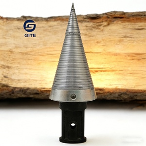 Fendeuse <span class=keywords><strong>de</strong></span> bûches hydraulique GITE GT110 avec moteur, capacité 7T, conception à cône hélicoïdal pour travaux <span class=keywords><strong>de</strong></span> construction, fabriquée en Chine - Product Image 1