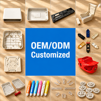 Moulage par injection plastique personnalisé, boîtier d'appareil électronique en ABS, PC, PP, POM, fabrication de coques par les fabricants