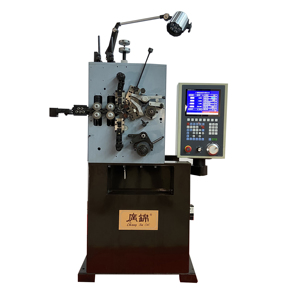 Machine à bobiner les ressorts de compression CNC 4 axes, marque chinoise de premier plan, produisant des ressorts de clavier, max 2 mm - Product Image 4