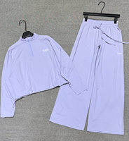 Ensemble 2 pièces décontracté pour femme, pantalon de sport tendance, haute qualité, collection hiver 2026, vente en gros