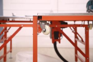 <span class=keywords><strong>Chariot</strong></span> de scie à table coulissante double haut de gamme Machine de table de découpe de bois Portable facile à utiliser avec petit <span class=keywords><strong>chariot</strong></span> - Product Image 2