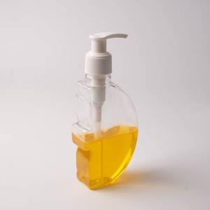 Bouteille de bain PET mère enfant personnalisable avec double paille boîte de gel douche <span class=keywords><strong>vide</strong></span> pour nettoyant pour le visage manipulation de surface mate - Product Image 3