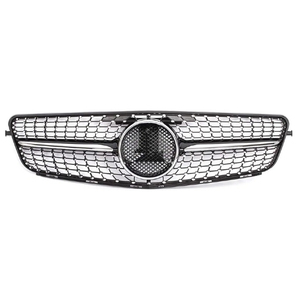 <span class=keywords><strong>Grille</strong></span> de <span class=keywords><strong>radiateur</strong></span> supérieure de pare-chocs avant de Style diamant pour 2008-2014 pour Mercedes Benz W204 pièces de carrosserie de classe C - Product Image 4