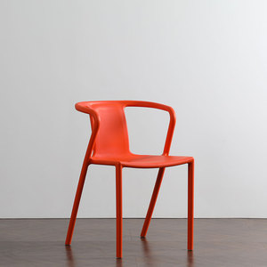 Kursi Plastik fornitore di mobili contemporanei <span class=keywords><strong>Sedie</strong></span> Sillas Chaise moderna PP bracciolo curva in plastica sedia impilabile - Product Image 4
