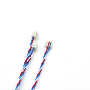 Kabel Harness Terpilin Terbuka Custom JST SHR-03V-S-B dengan Pitch 1.0mm 3Pin IDC Piercing untuk Sensor Robot Encoder Servo Mini - Product Image 2