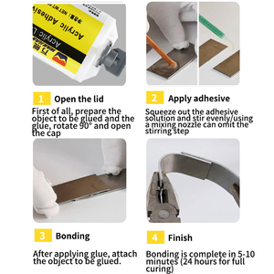 Kết Cấu Keo Epoxy Nhựa Dính AB Liên Kết Dính Và Mạnh Mẽ Siêu Keo Cho Nhựa Thủy Tinh Kim Loại Gỗ Nhanh Chóng Chữa - Product Image 5