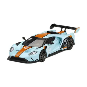 MINIGT 1/64 ölçekli Diecast oyuncak araba modelleri GT MK II körfez alaşım spor araba