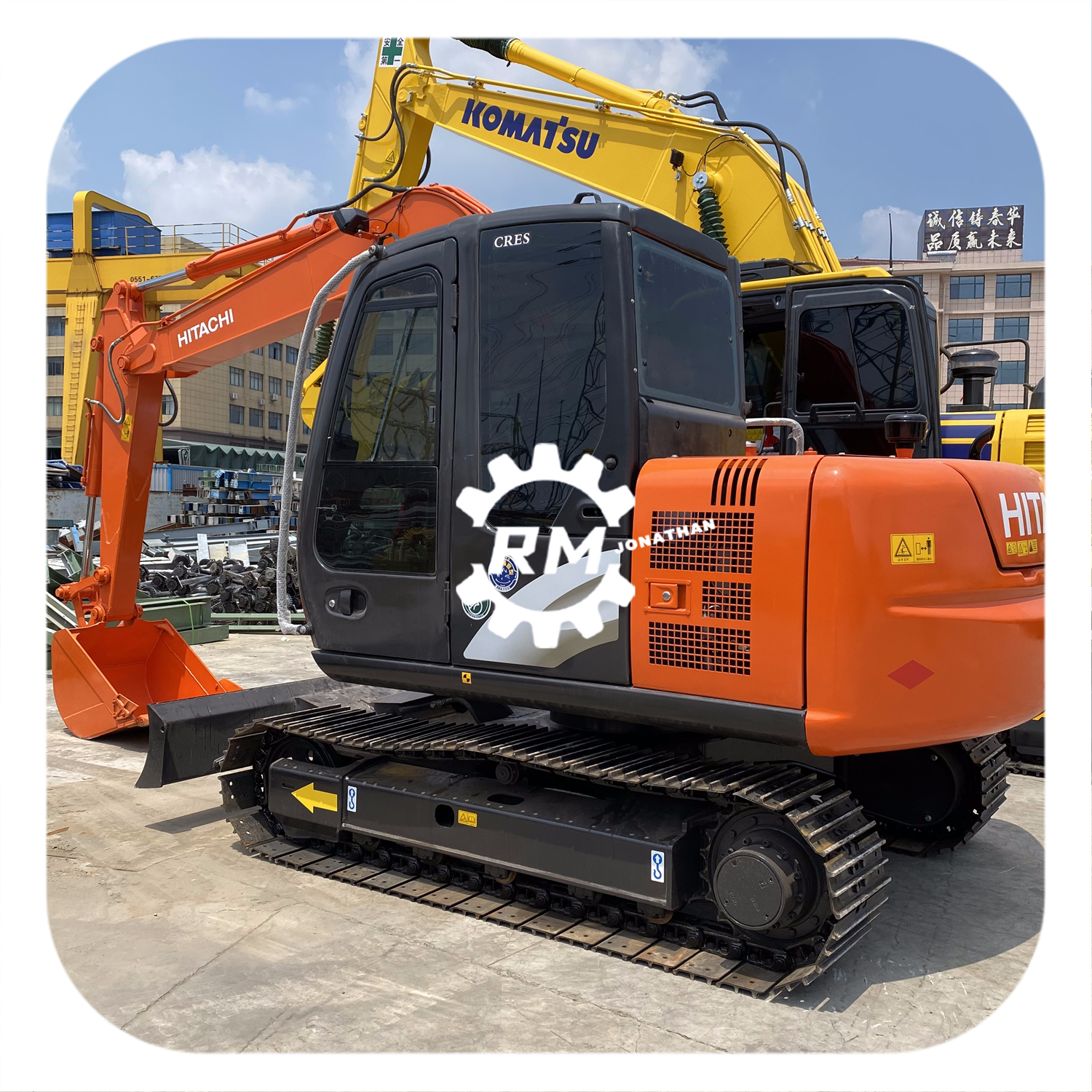 Used Hitachi Excavator Zaxis 70 - Reliable Earthmoving