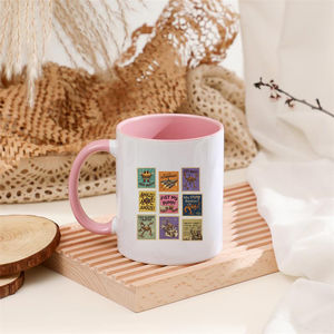 Project Hail Mary Stamps Ceramic Mug Multi Color Pattern High Quality Eco-Friendly Durable Coffee <strong>Cup</strong> for Andy <strong>Weir</strong> Fan Gift - Product Image 5