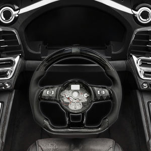 Volante con Luz LED Integrada, Fabricado en Fibra de Carbono Semi-Procesada, Apto para Modificación Masiva, Compatible con Golf y Polo - Product Image 1