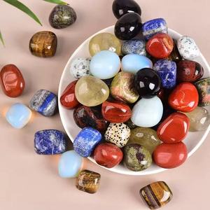 <span class=keywords><strong>Pierres</strong></span> Roulées en Cristal Colorées en Gros, <span class=keywords><strong>Pierres</strong></span> de Guérison en Quartz Naturel pour la Décoration et les Produits Spirituels - Product Image 1