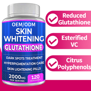Capsules de L-Glutathion Réduit à Marque Blanche avec <span class=keywords><strong>Collagène</strong></span> et Vitamine C pour l'Éclat de la Peau, Formule Avancée, Service OEM ODM - Product Image 2