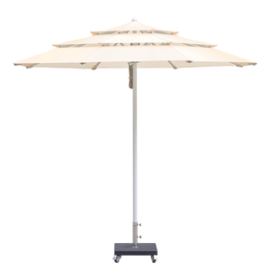 Rope Pulley Outdoor <strong>Garden</strong> <strong>Parasols</strong> 3 Layers Airvent Restaurant Umbrellas Hot <strong>Sale</strong> Project Sunshade Straight Pole Patio <strong>Parasols</strong> - Product Image 3