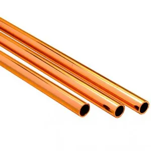 Tubo de cobre c71500 c70600 para troca de calor