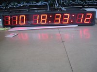 Horloge murale numérique à affichage du calendrier, très vendue, de haute qualité