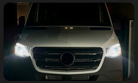 Feux de jour à LED pour Sprinter, lentille laser, haute puissance, haute luminosité, 12V, kit de modernisation pour phares.